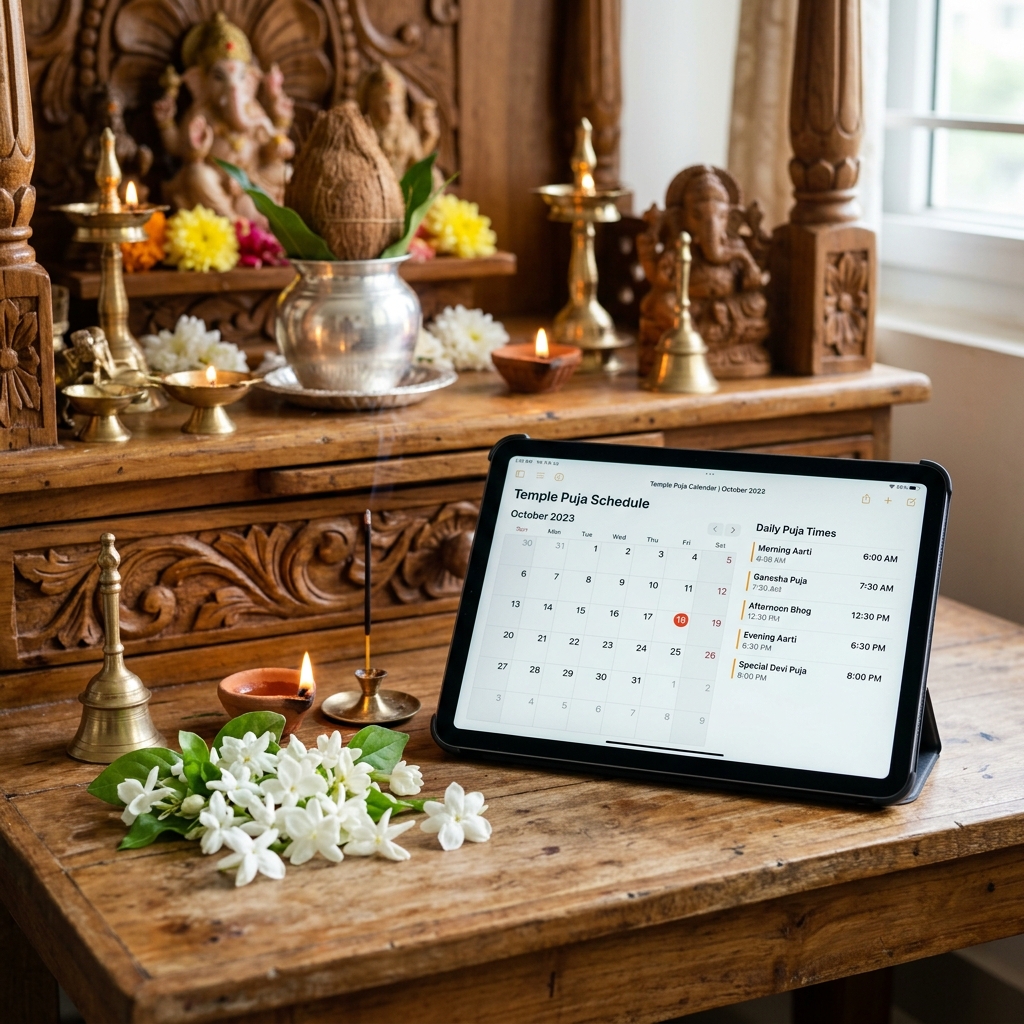 How Temples Reduce Pooja Booking Errors by 90%